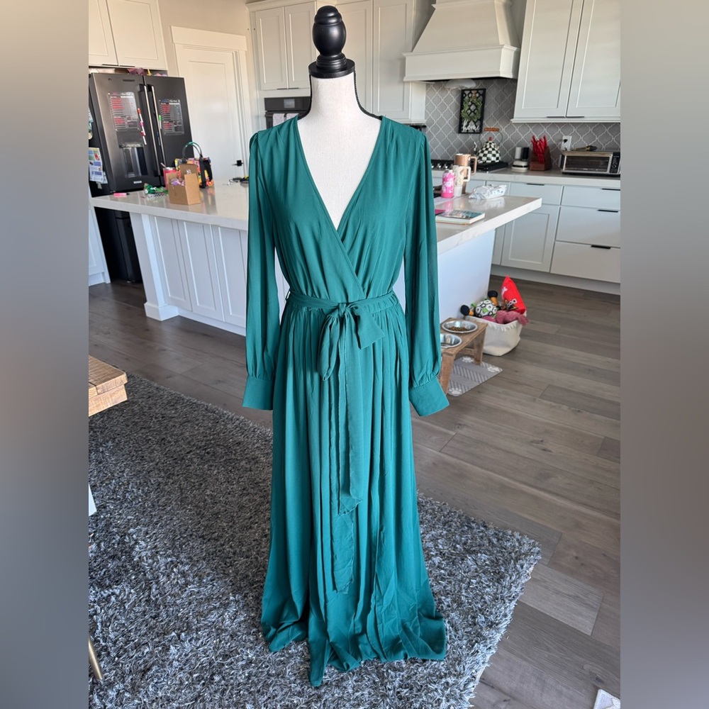 Baltic Born Deep Green Maxi Dress